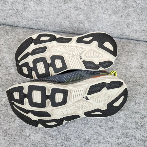 Hoka One One Bondi 7 Running Shoes Men 9 Grey Road Cushion Sneakers 1110518 TCHL - Picture 7 of 8